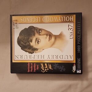 White Mountain Audrey Hepburn Jigsaw Puzzle